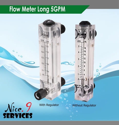 Flow Meter 5GPM-Long
